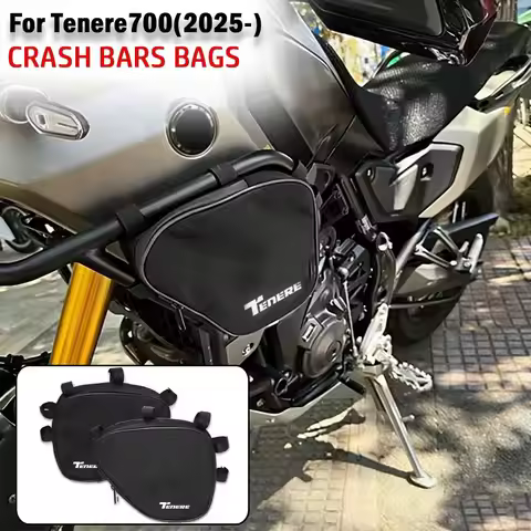 For Yamaha Tenere 700 2025 T7 2026 T700 Motorcycle Frame Crash Bars Bag Waterproof Bumper Storage Ba