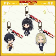 ST3 SAKAMOTO DAYS Taro Sakamoto Anime Acrylic Keychain Backpack Pendant Heisuke Mashimo Accessories 