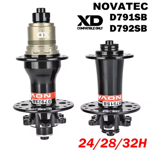 Novatec Bicycle Hubs D791SB D792SB 24 28 32 Hole Micro Spline MS XD For 12 Speed 26 27.5 29 Inch MTB