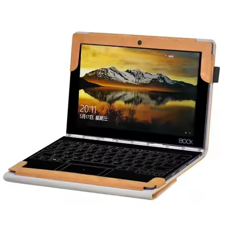 Business PU Leather Case Cover for Lenovo Yoga Book 10.1 YB-X90F/91F YB1-X91F X91F 2016
