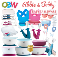 Abbie &amp; Bobby Baby Tableware | Bowl | Chopsticks | Fork &amp; Spoon | Food Container | Set Sudu Garpu Kanak-Kanak