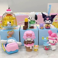 Sanrio MINISO Random Box Colorful Food Series Figure Model Blind Box Gift