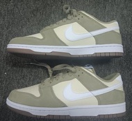 NIKE dunk low retro se natural olive/white-lt khaki