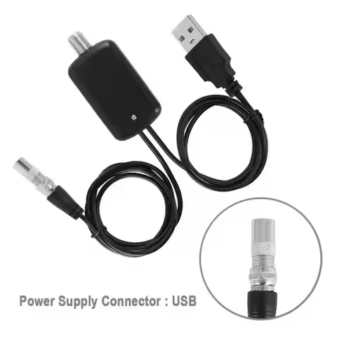 HD Channel Cable TV Low Noise 25DB HDTV Antenna Amplifier TV Signal Amplifier HDTV Signal Amplifier
