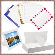 [partylo.] 30 Pack Photo Frames Paper Picture Frames Standing White Cardboard Photo Frames for 4 X 6