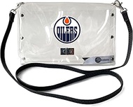 Littlearth NHL Edmonton Oilers Clear Envelope Purse