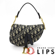 Dior Oblique 提花馬鞍包迷你款 M0447CTZQ_M928 帆布/皮革女士手提包

海軍藍 [二手]