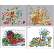 Cross Stitch-Not Printed-FV-215 17 26 27