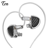 TRN JAWS Wired Headphones With 2 Pin Detachable Cable Professional HIFI Tuning Headset 3DD 4BA 1PD D