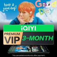 (E-Voucher) iQIYI VIP 3-Month Premium VIP, 4K Clarity + Skip Ads for Dramas, Anime & More