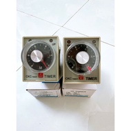 Time Relay AH3-3 with Base, TIMER IC Power 220VAC, 10s, 30s, 60s, 10m, 30m, 60m, Time Relay, timer