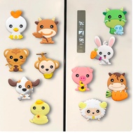 Cartoon Adorable Animal Chinese Zodiac Refrigerator Magnet