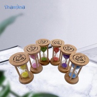 Shamjina 6Pcs 1-6 Minute Sand Timers Set Hourglass Timer for Early Education Center
