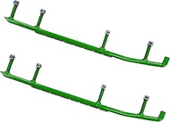 (2) 8" Carbide For Arctic Cat Bearcat Crossfire F1000 F5 Firecat Lynx M8 Pantera F6 F7 F8 F570 Lynx 