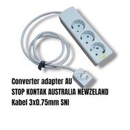 POWER PLUG ADAPTER AU CN NZ AUSTRALIA CHINA NEW ZEALAND TYPE I - Electrical Plug Over Plug Australia