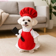 FUSIONFLASH Porch Geese Clothes, Cartoon Washable Chef Geese Outfit, Pet Supplies Secure Adjustable 