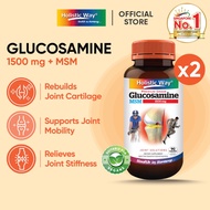 [Bundle of 2] Holistic Way Premium Grade Glucosamine 1500mg + MSM ( 90 Capsules )