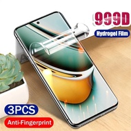OnePlus13 OnePlus10 3Pcs 999D High Quality HD Clear Soft Hydrogel Film For OnePlus 10 Pro 13T 13R 13