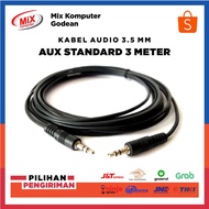 Aux Audio Cable 3.5 mm - 3.5 mm Auxiliary Audio Cable - 3 Meters