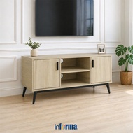 Informa Raya TV Shelf - Oak Brown