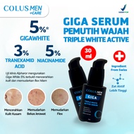 【PAKET 2 LEBIH HEMAT】 Colus Men Giga Triple White Serum Pria