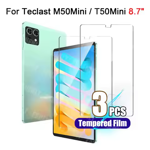 Screen Protector for Teclast T50 Mini (8.7 inch) 2025 HD Scratch Resistant Free Bubble Tempered Glas