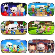 SuperBOOMi Kids Big Pencil Case with Zipper Black Pencil Case