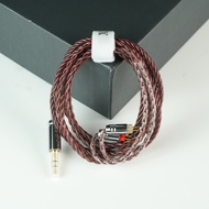 XINHS 11 สายเปลี่ยนหูฟัง HIFI 4 แกนพร้อม QDC / TFZ / 0.78 2PIN / MMCX / IE900 / N5005 สำหรับ CIEM MK