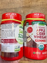 Nature's truth Apple cider Vinegar 60gummies