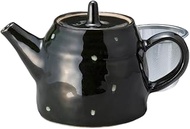 Ale-net Teapot, 6.7 x 3.9 x 5.1 inches (17 x 10 x 13 cm), 18.1 fl oz (510 cc), Amenokawa Pot (Tea St
