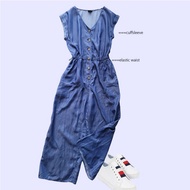 ANA TENCEL DENIM JUMPSUIT