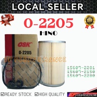 OSK 0-2205 HINO TRUCK OIL FILTER BY PASS (15607-2281)