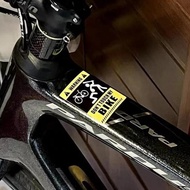 Bike Sticker Don'T Touch My Bike Sticker Road Bike Mountain Bike Frame Sticker Decorative Bike Stick