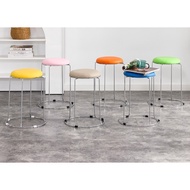Oreo Meatball Bench Round Bench Multipurpose Cafe Bench Round Chair