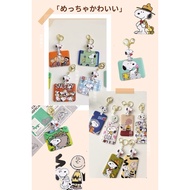 Cartoon Character Retractable Easycard Holder Id Buckle Key Ring Identification Card Easycard.