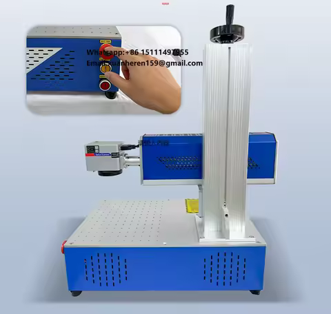 New Compact Desktop 30W CO2 Laser Marking Machine Autofocus Air Cooling Eco-Friendly Supporting AI/D