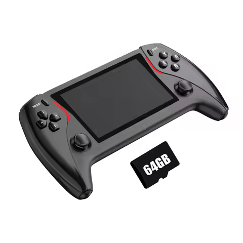 2025+PROJECT X PRO Handheld Video Game Console 64G+15000 Games 4.3-Inch Display 3D Stereo Sound Supp