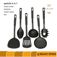 SM88 -E201- 6 in 1 Spatula / 6pcs Spatula Cooking Utensils / 6 pcs Spatula