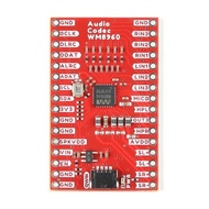 BOB-21250 Audio Codec Breakout Board WM8960 Qwiic I2S Interface Stereo Headphone Speaker Amplifier D