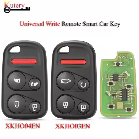 jingyuqin XKHO03EN/XKHO04EN For Honda 4+1Buttons Xhorse Universal Write Remote Smart Car Key For VVD