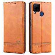 Ốp Ví Cho Realme Túi Nam Châm C12 C15 C25 Có Túi