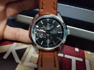 日本製 Orient Star x Somes 特厚手工牛皮 自動機械錶錶 WZ01010DK