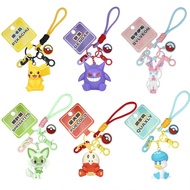Pokemon 6 Styles Genuine Pokemon Pikachu Cartoon Fashion Creative Keychain Pendants Decorative Sylve