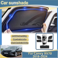 Car Side Window Sun Shade For Toyota Camry XV70 2018~2024 2020 2022 Daihatsu Altis Car Sun Visor Pri
