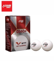 DHS WTT DJ40+ Best Quality Ball Table Tennis Sport(White) 6pcs