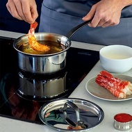 【Sambonet】義大利製 Home Chef 五層不鏽鋼牛奶鍋附蓋-16cm