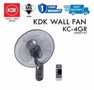 KDK WALL FAN (40cm/16") BLACK KC-4GR #KIPAS DINDING#风扇