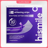 SG Spot goods  Hismile V34 Whitening Strips, Teeth Whitening Strips, Purple Tooth Whitening, Tooth S
