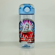 Kids water bottle 500ml ultraman 2 ways drink straw and direct
