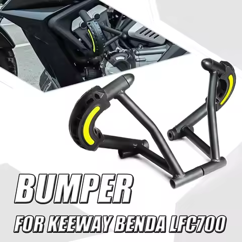 For Keeway BENDA LFC700 LFC 700 Motorcycle Bumper Protection Bar Anti-collision Bar Anti-fall bar FI